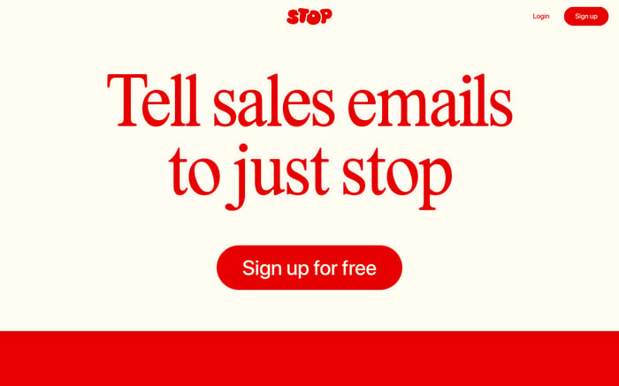 Stop website preview