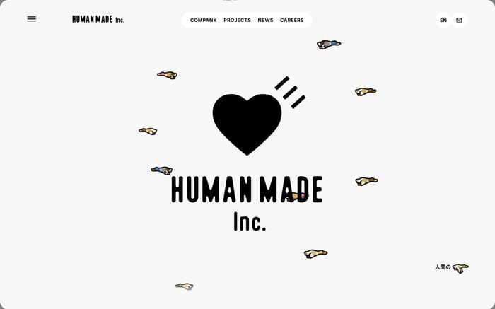 Human Made website preview