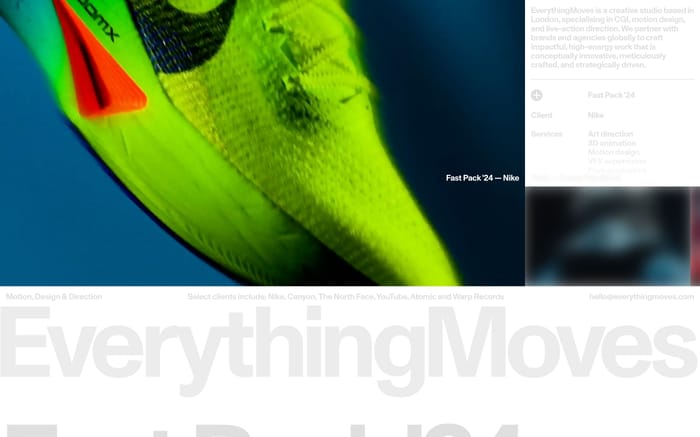 EverythingMoves website preview