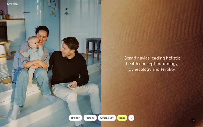 CMedical website preview