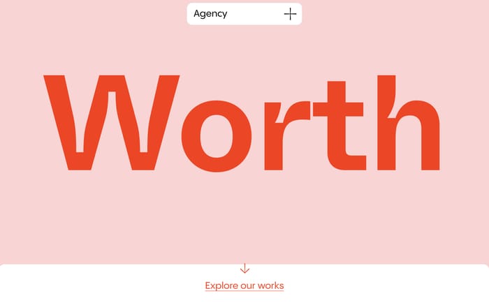 Worth website preview