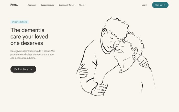 Remo Health website preview