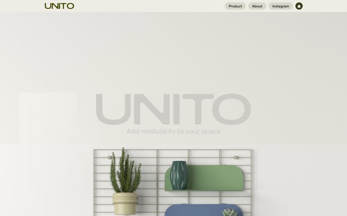 Unito website preview