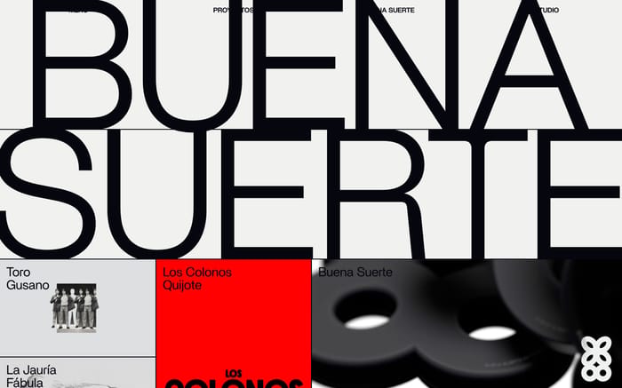Buena Suerte website preview
