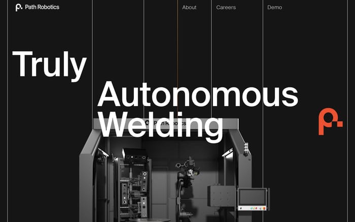 Path Robotics website preview