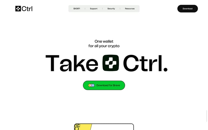 Ctrl website preview