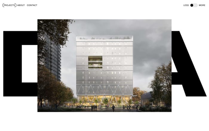 Dowen Farmer Architects website preview
