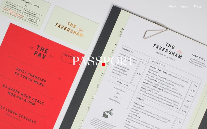 Passport website preview