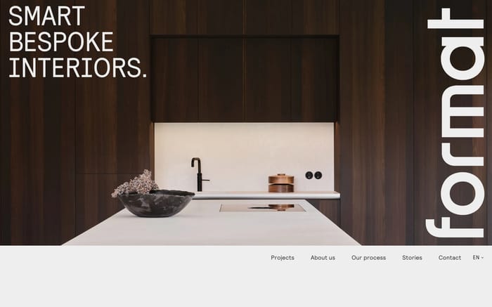 Format Furniture website preview