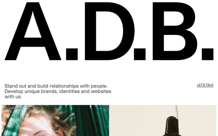 A.D.B. website preview
