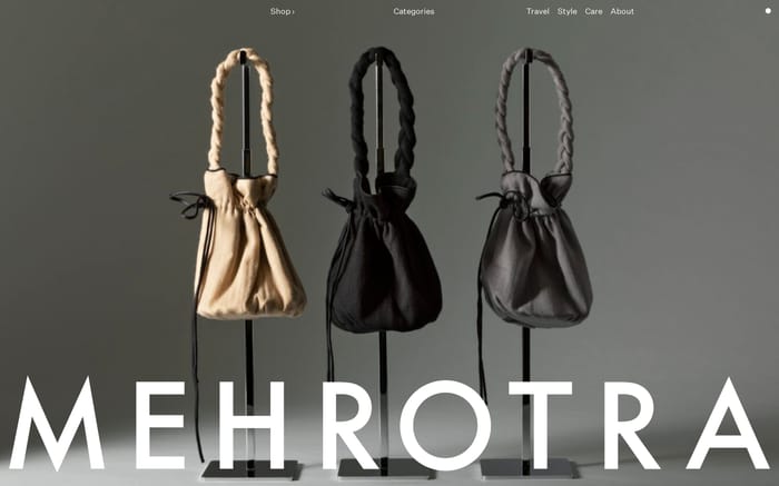 Mehrotra website preview