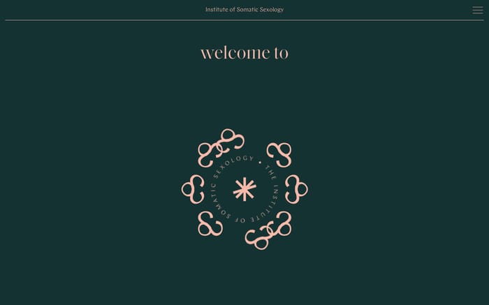 Institute of Somatic Sexology website preview