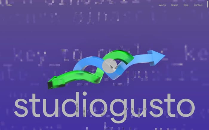 Studiogusto website preview