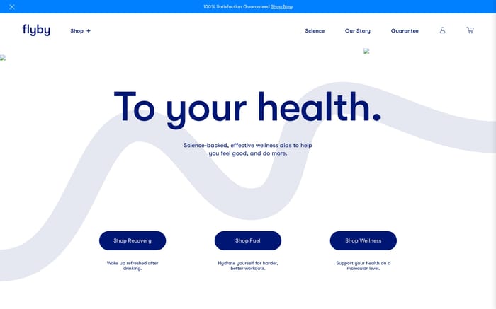 Flyby website preview