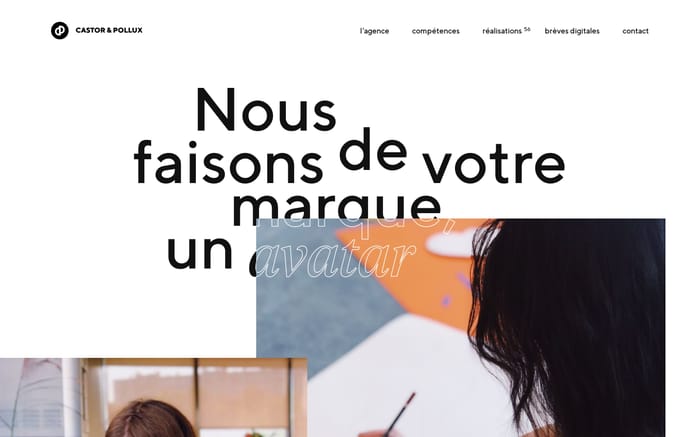 Castor & Pollux website preview