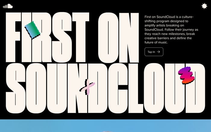 First on Soundcloud website preview