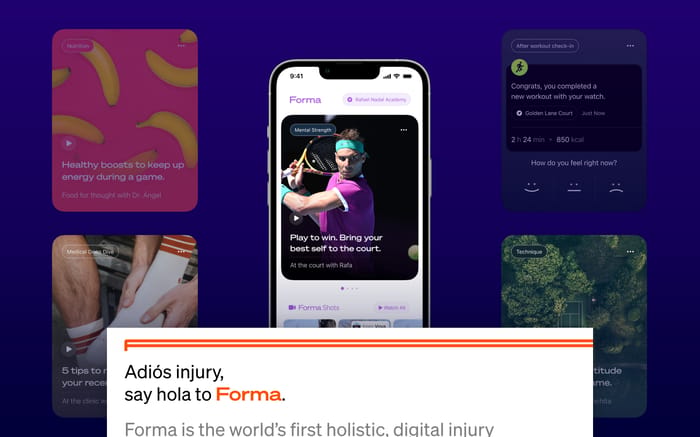 Forma website preview