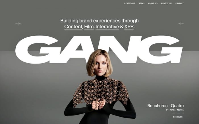 Gang website preview