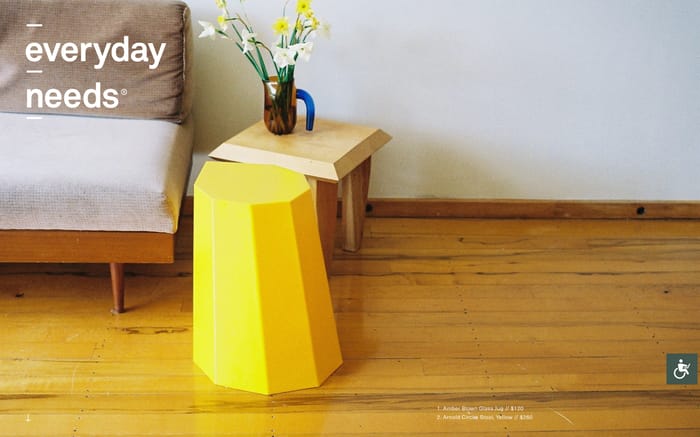 Everyday needs website preview