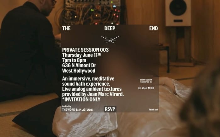 The Deep End website preview