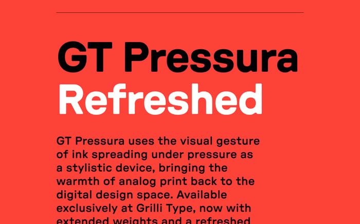 GT Pressura website preview
