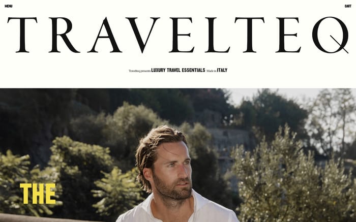Travelteq website preview