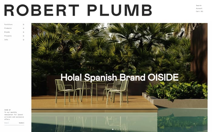 Robert Plumb website preview