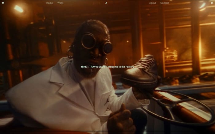 Mah website preview