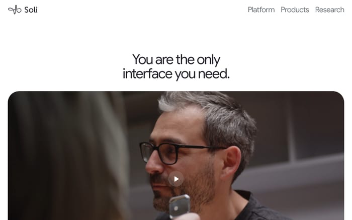 Google Soli website preview