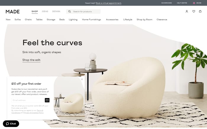 Made website preview