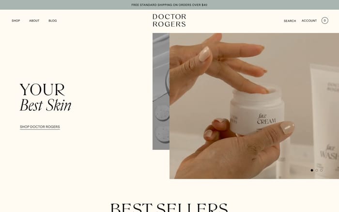 Doctor Rogers website preview