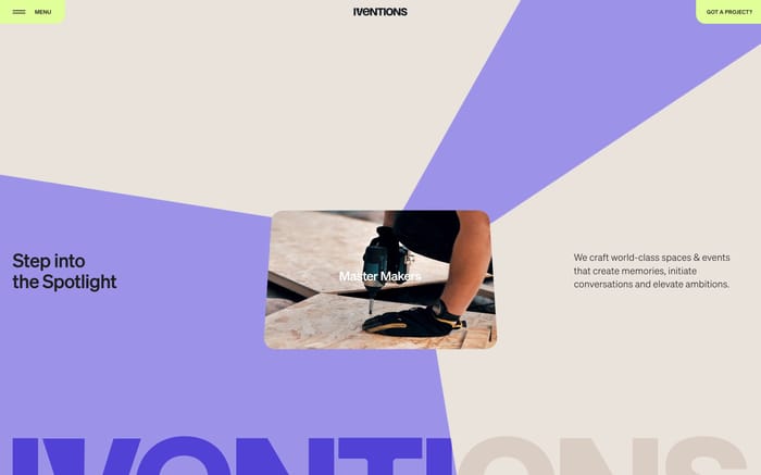 Iventions website preview