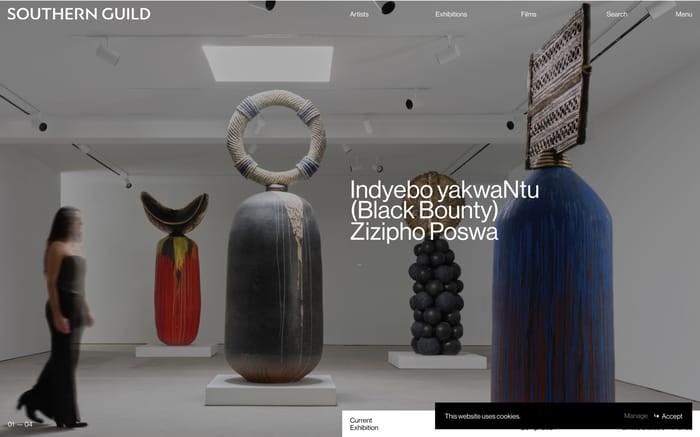 Southern Guild website preview