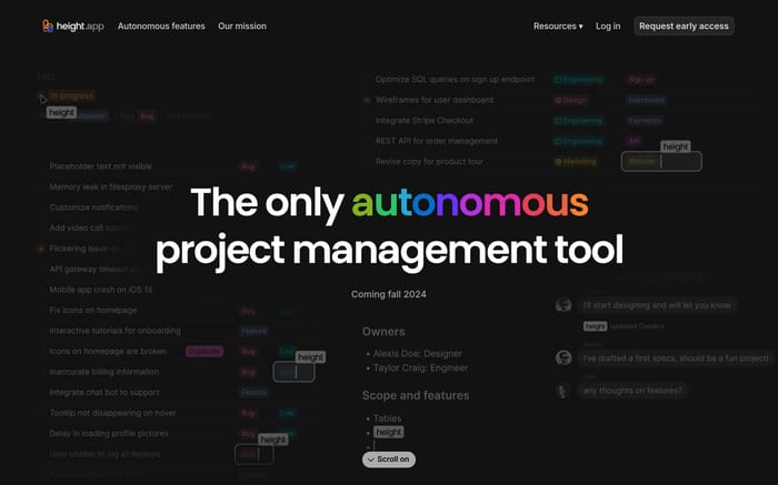 Height website preview
