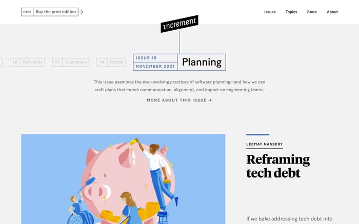 Increment website preview