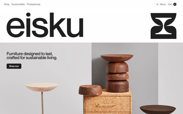 Eisku website preview