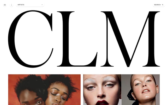 CLM agency website preview
