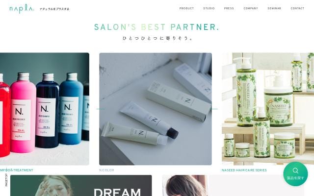 Napla website preview