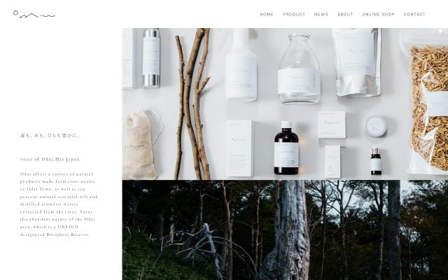 Voice-odai website preview