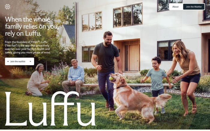 Luffu website preview