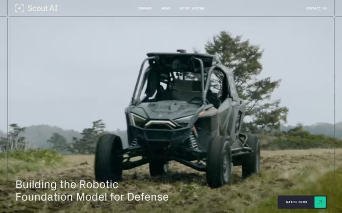 Scout AI website preview