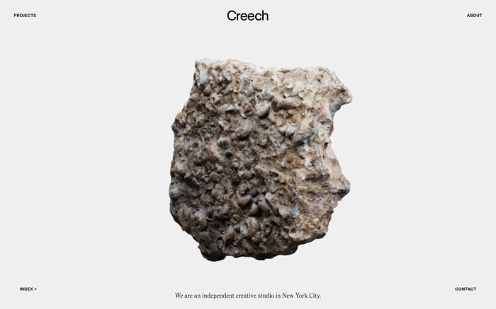 Creech website preview