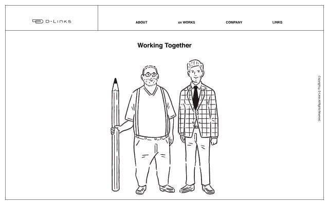 D-links website preview