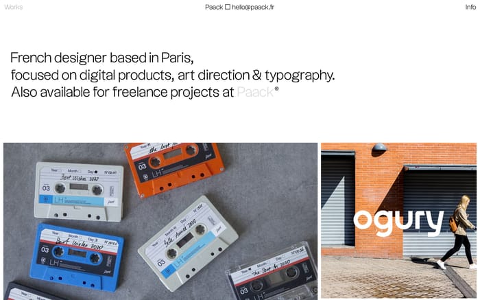 Nicolas Paack website preview