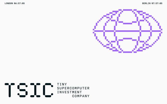 Tiny Supercomputer Investment Company website preview