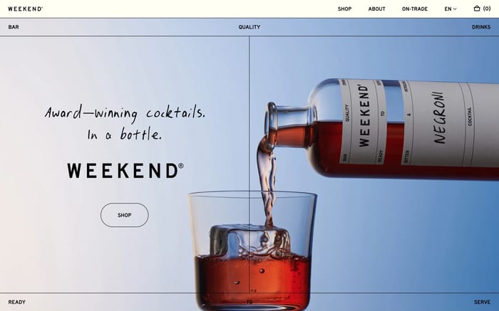 Weekend website preview