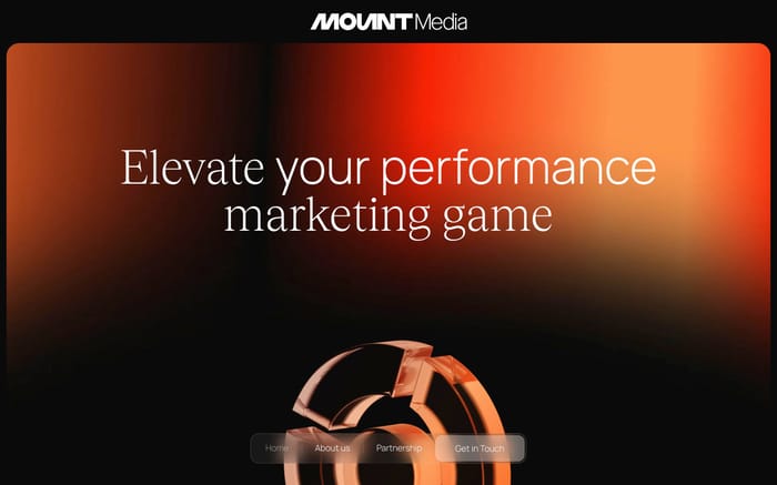 Mount Media website preview