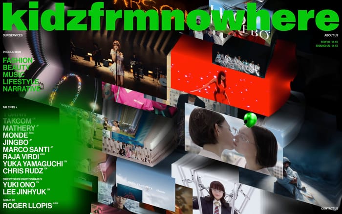 Kidzfrmnowhere website preview