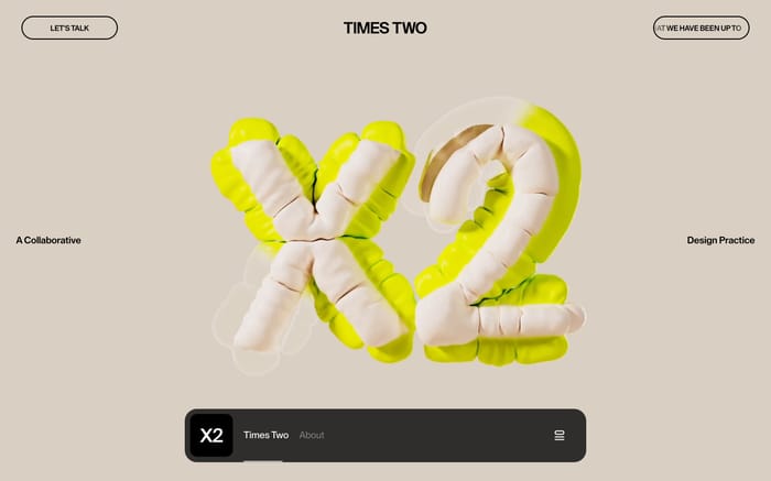 Times Two website preview