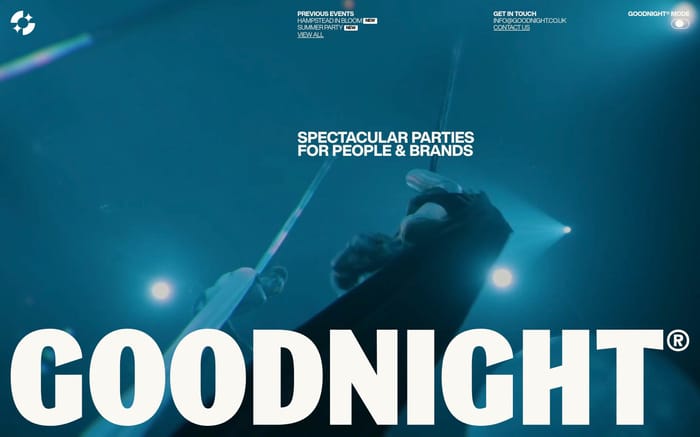 Goodnight website preview